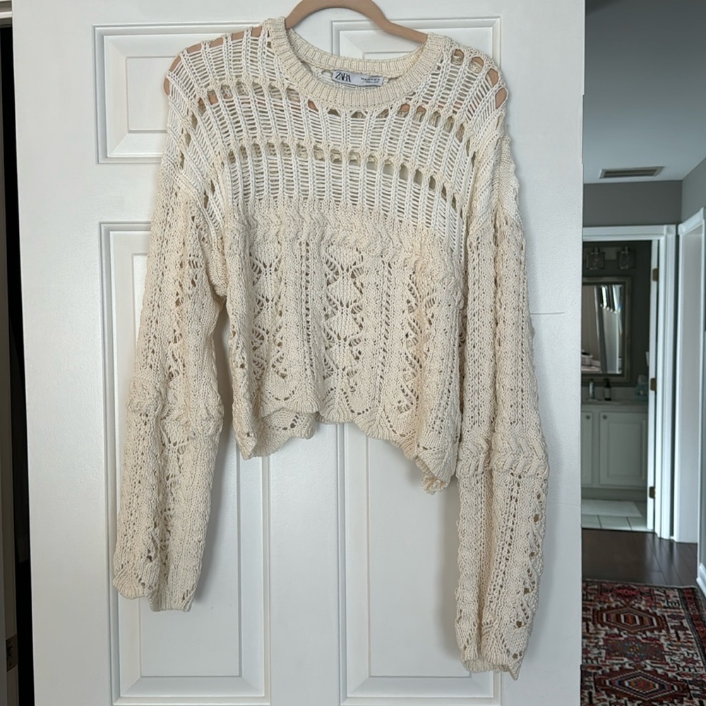 Crochet Sweater - Zara